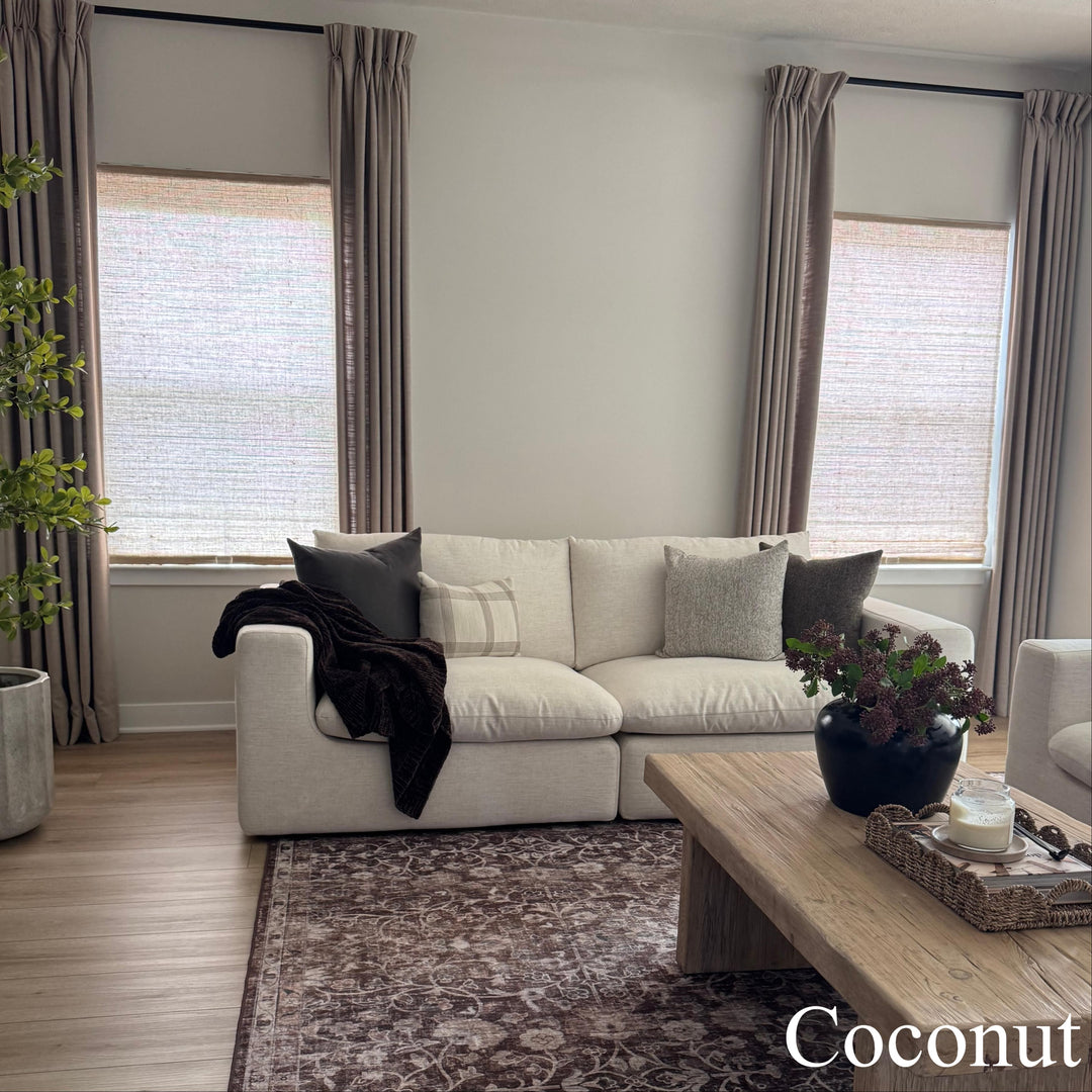 Ramie Woven Bamboo Blinds & Shades | Coconut