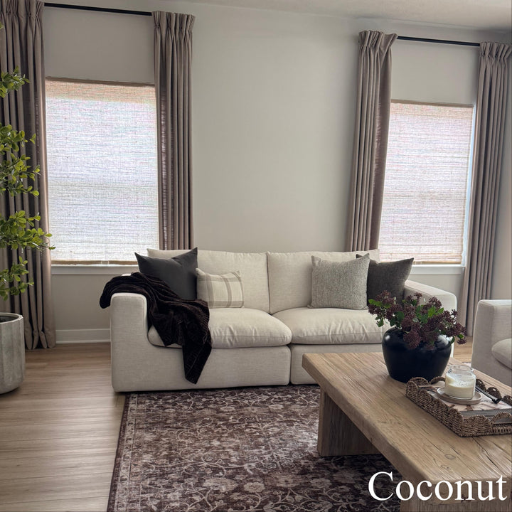 Ramie Woven Bamboo Blinds & Shades | Coconut
