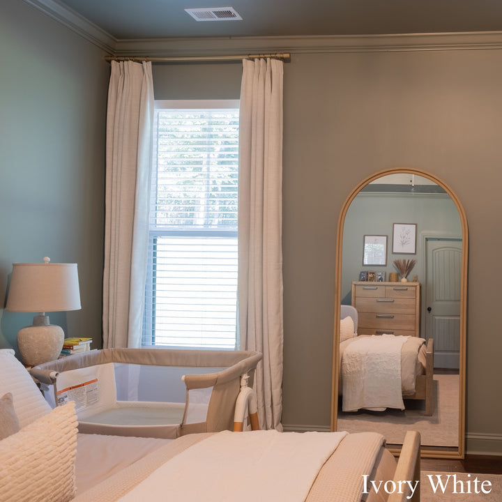 Lily Linen Curtains & Drapes Pleated