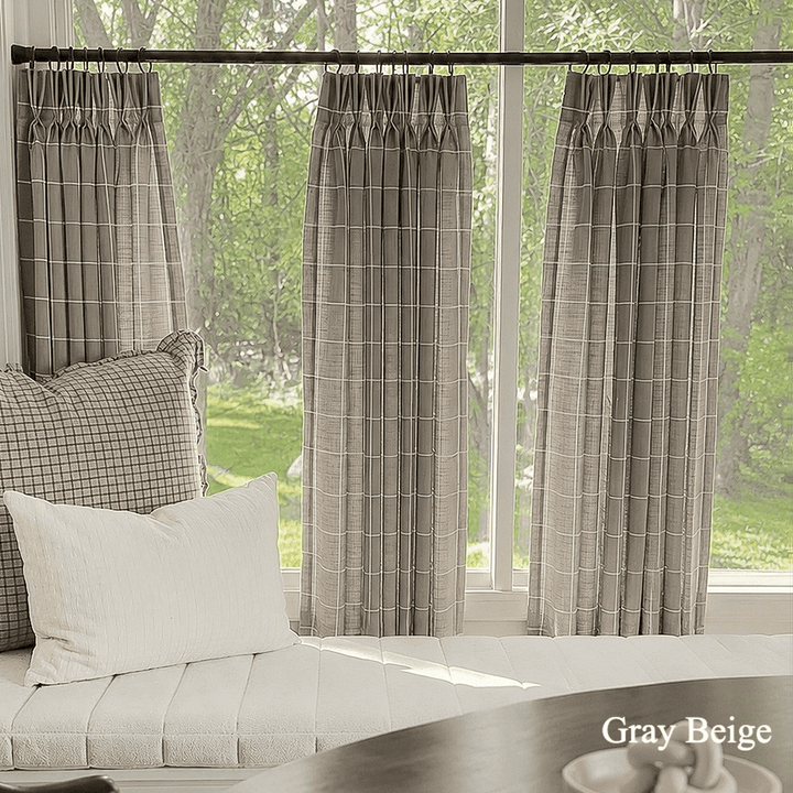 Vivienne Linen Cafe Curtains