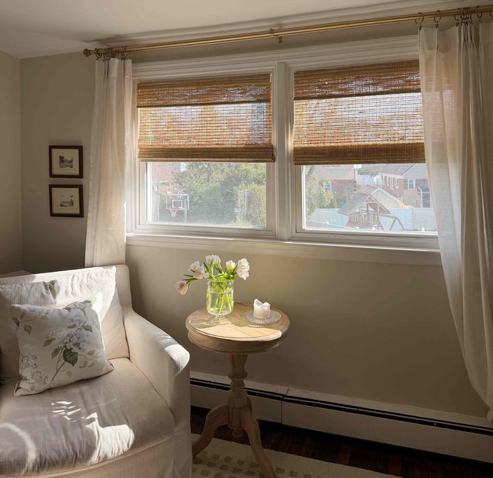 Willow Bamboo Blinds & Shades |Straw