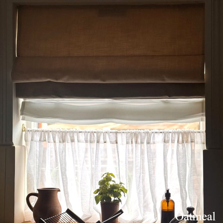 Custom Cordless Roman Shades & Blinds | Day Night