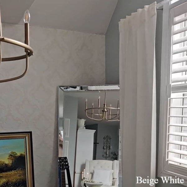 Bella Cotton Blend Curtains & Drapes Soft Top
