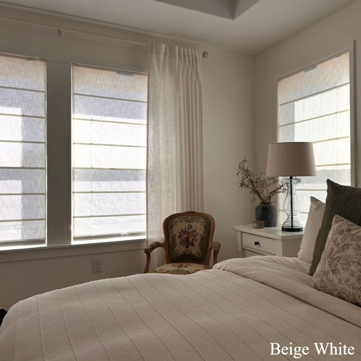 Bella Cotton Roman Shades & Blinds