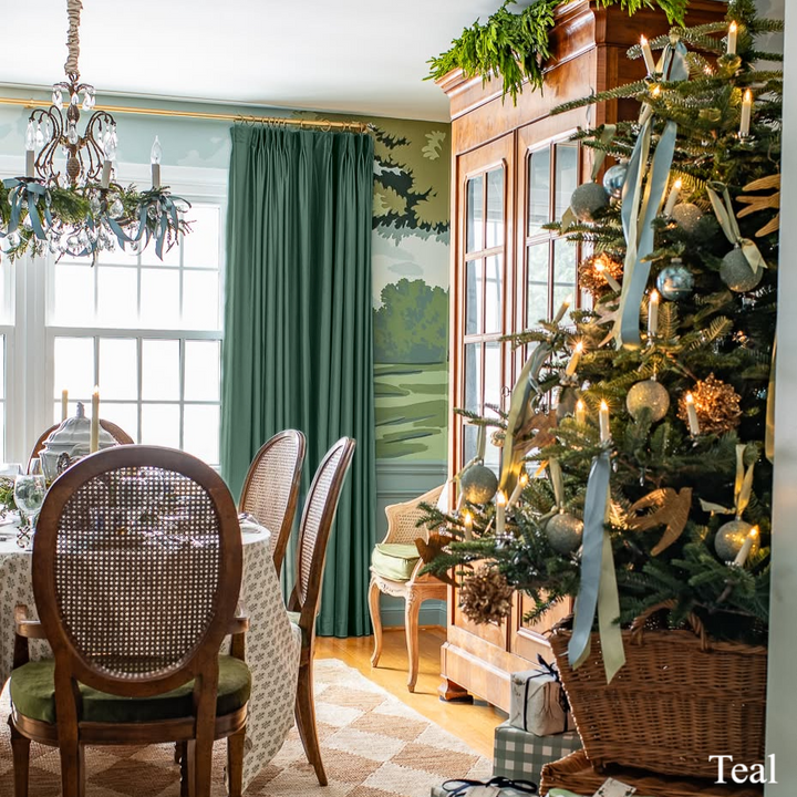Maillard Velvet Curtains & Drapes Pleated