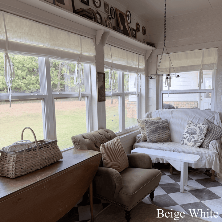 Bella Cotton Roman Shades & Blinds | Bella-D