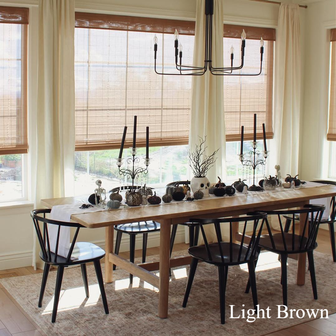 Nomi Woven Bamboo Blinds & Shades | French Door