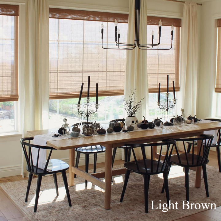 Nomi Woven Bamboo Blinds & Shades | French Door