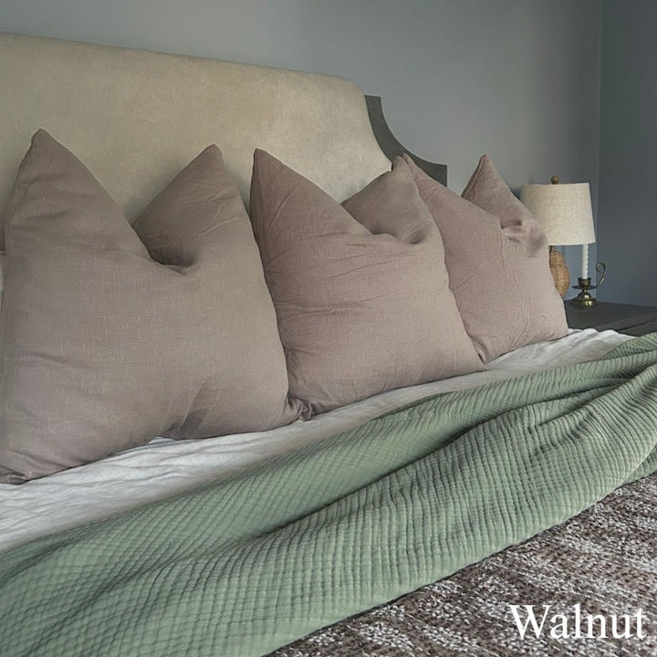 100% Belgian Flax Linen Pillow