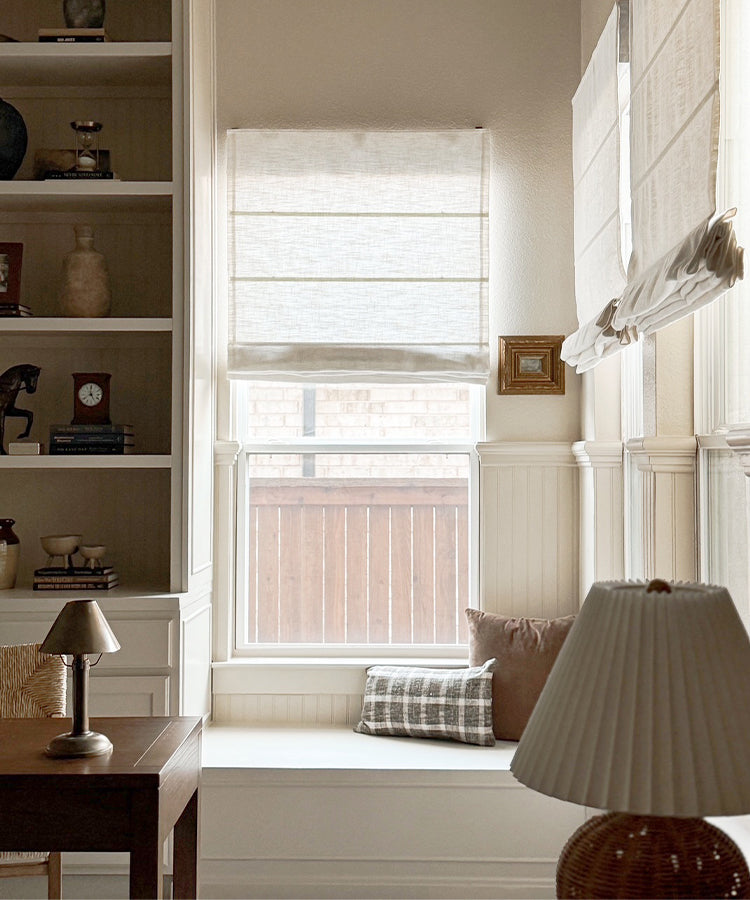 Plain Fold Roman Shade