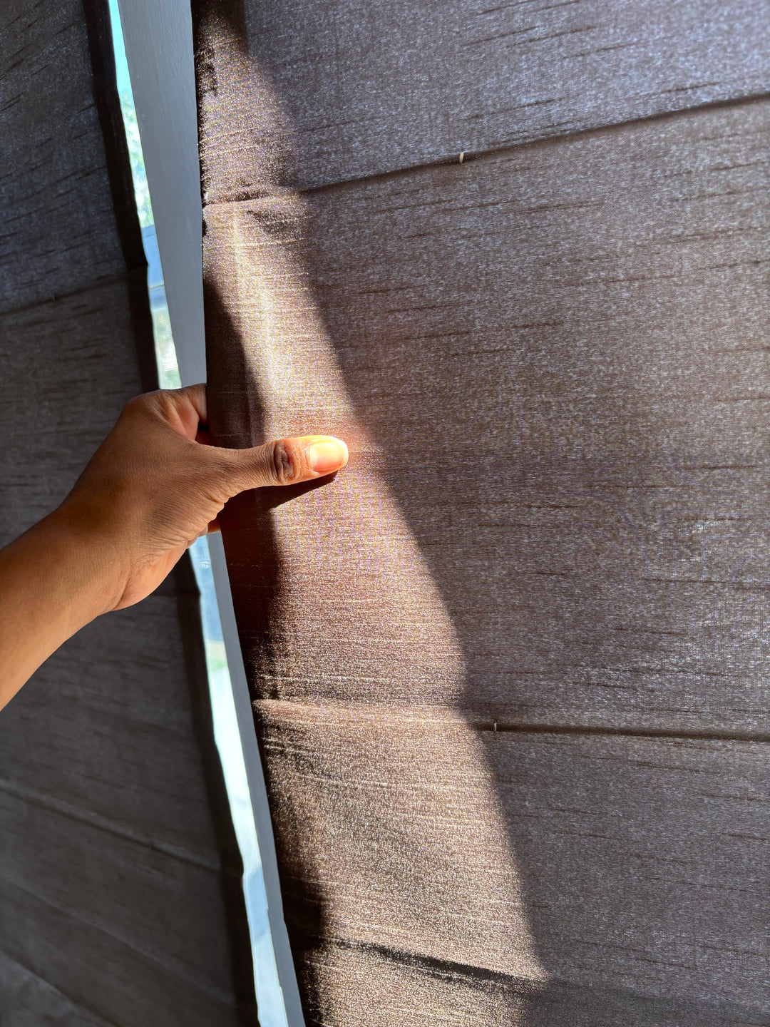 Lora Premium Silk Roman Shades & Blinds