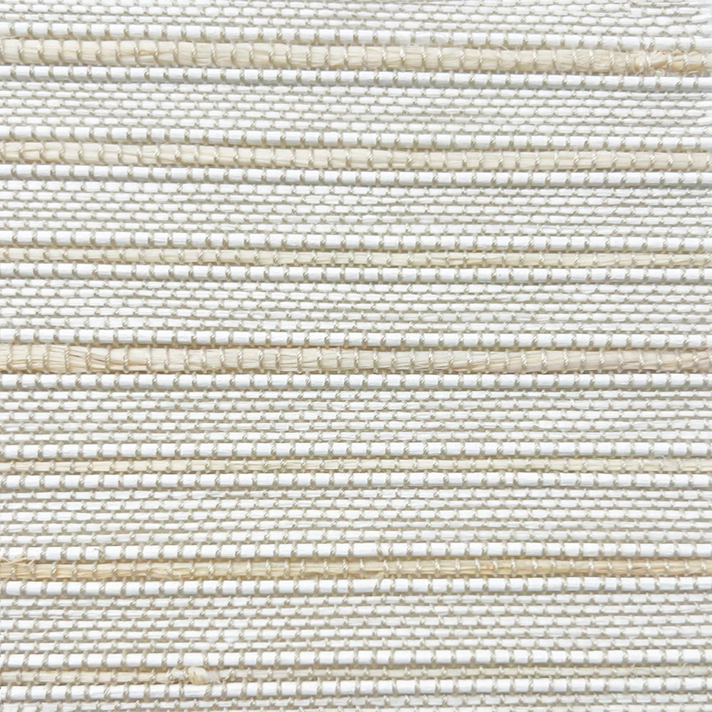 Ramie Woven Bamboo No-Drill Blinds & Shades Top Down Bottom Up | Marble White