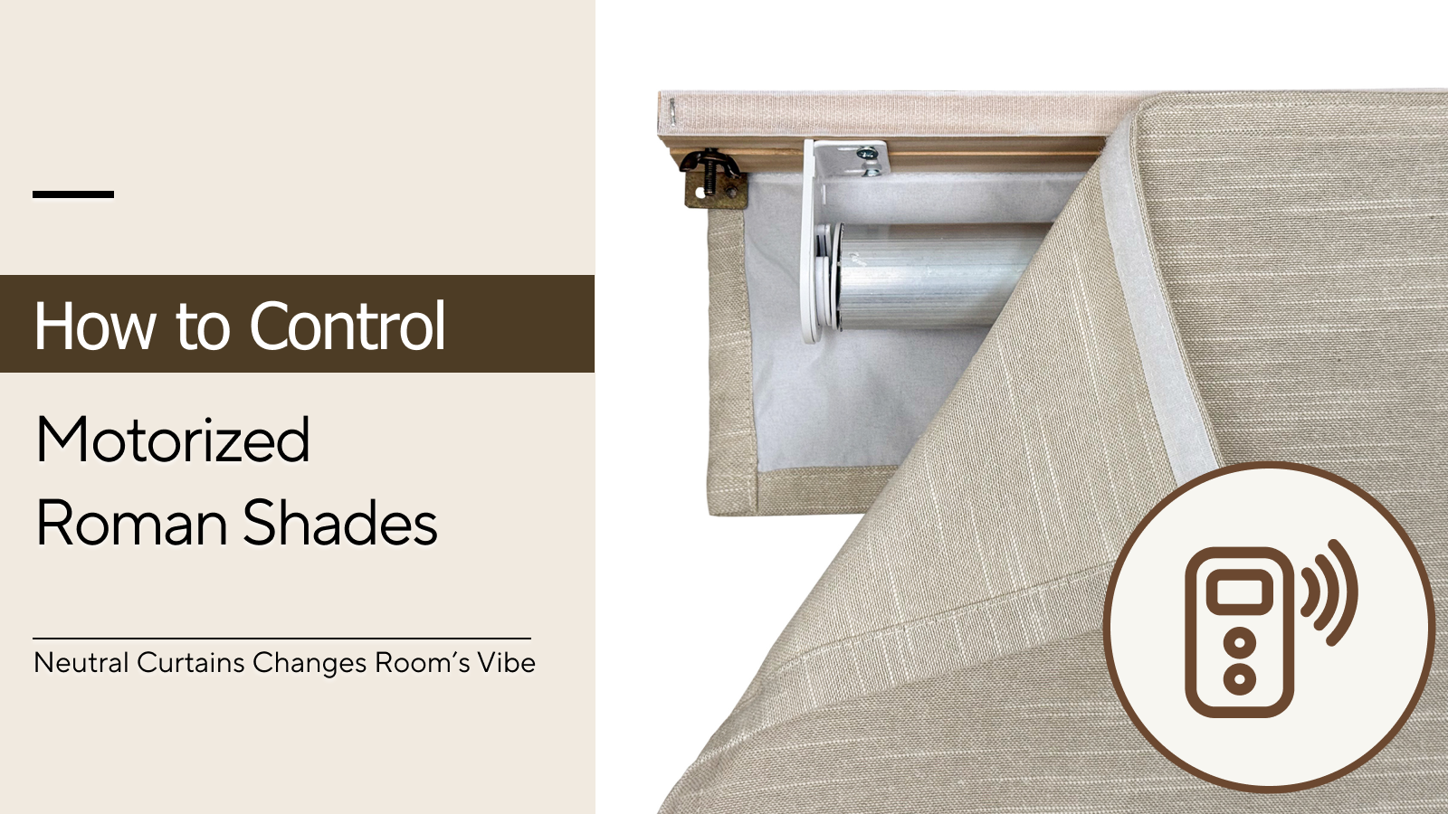How to Control Motorized Shades with Remote