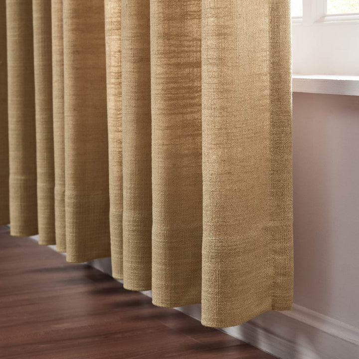 Polyester Linen Curtain Drapery Custom LIZ TWOPAGES 