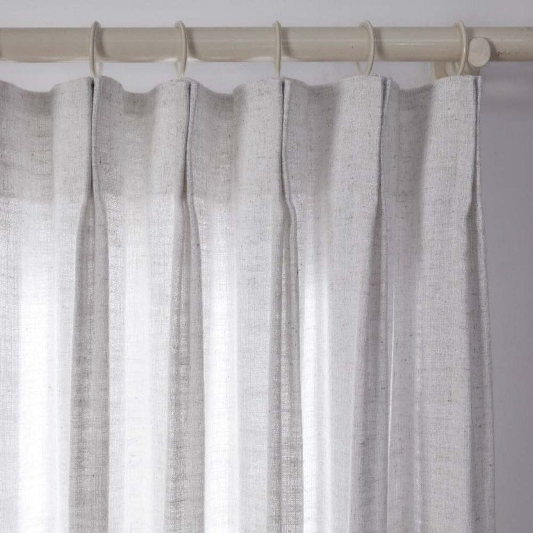 Polyester Linen Curtain Drapery Custom LIZ TWOPAGES 