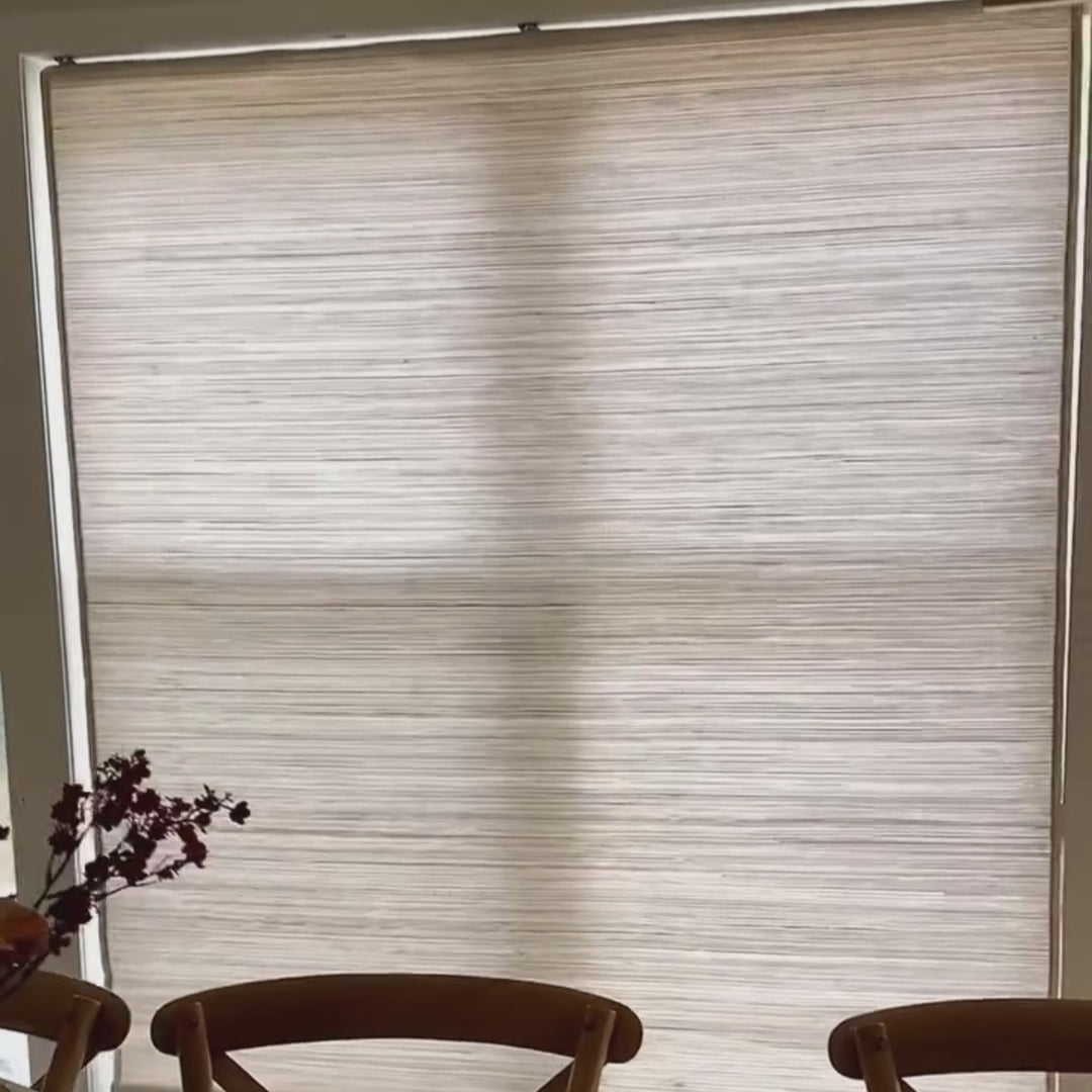 Ramie Woven Bamboo Blinds & Shades | Ivory