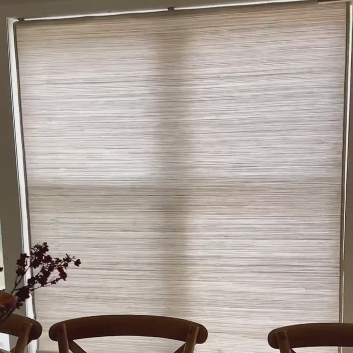 Ramie Woven Bamboo Blinds & Shades | Ivory