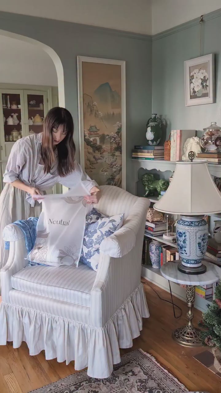 Belgian Flax Linen Curtains & Drapes Pleated