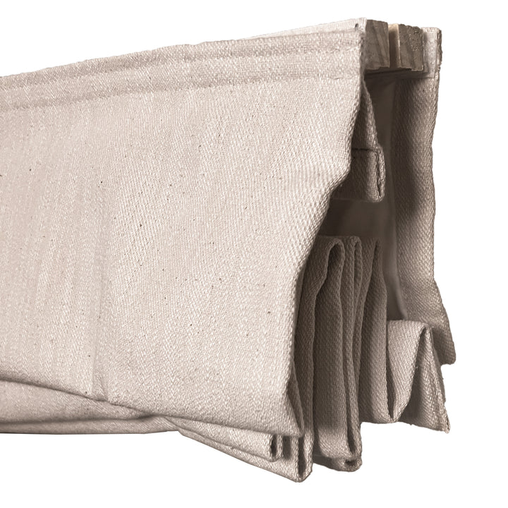 Cove Cotton Roman Shades & Blinds | Relaxed