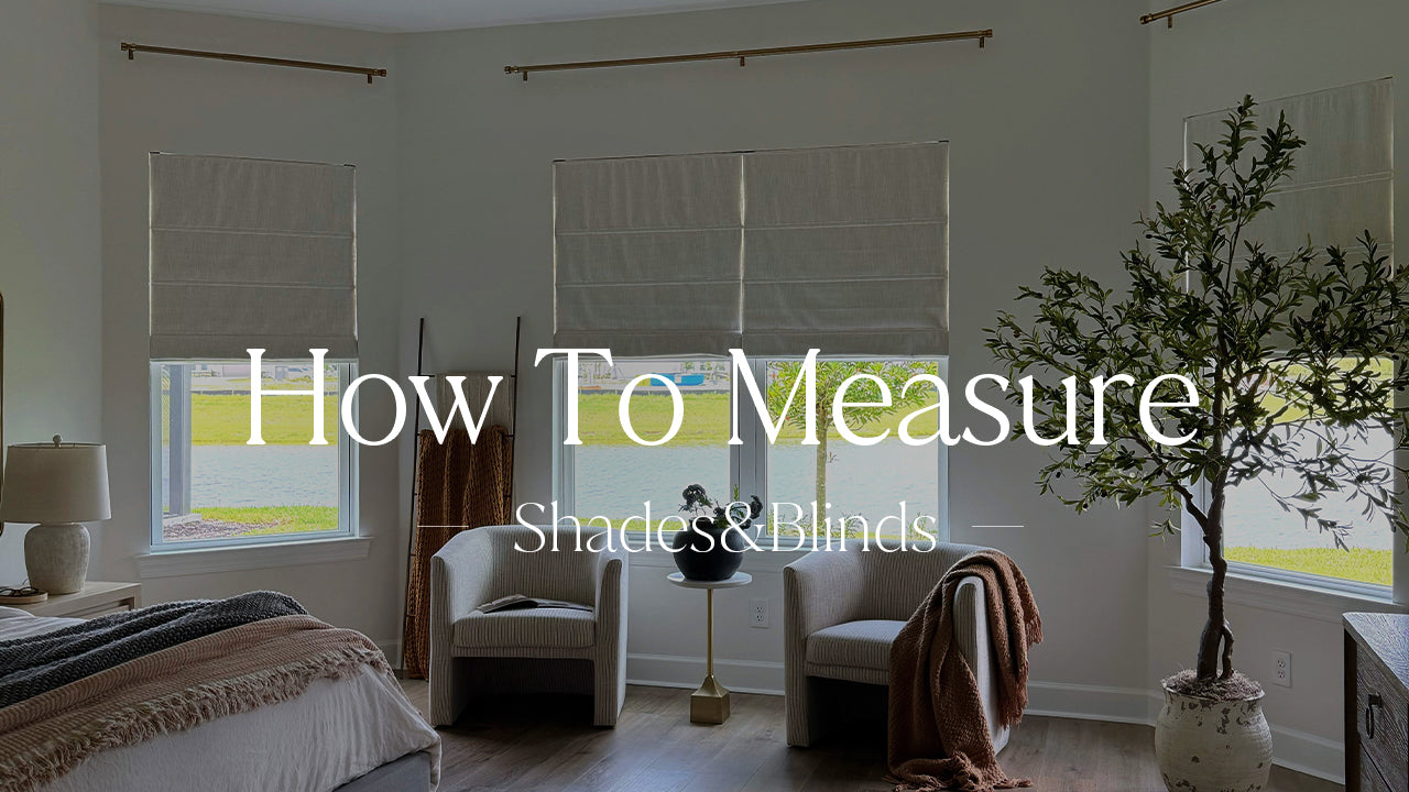 How to measure windows for your blinds