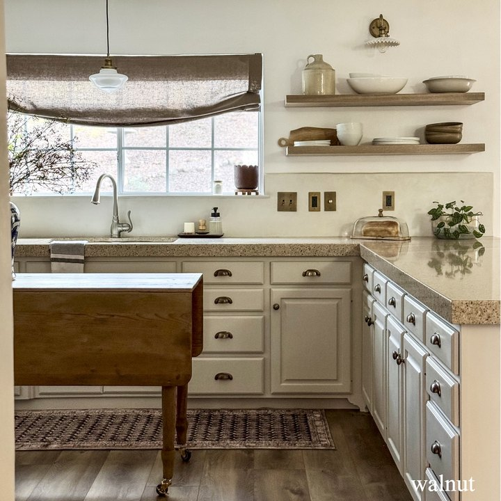 Belgian Flax Linen Roman Shades & Blinds | Relaxed